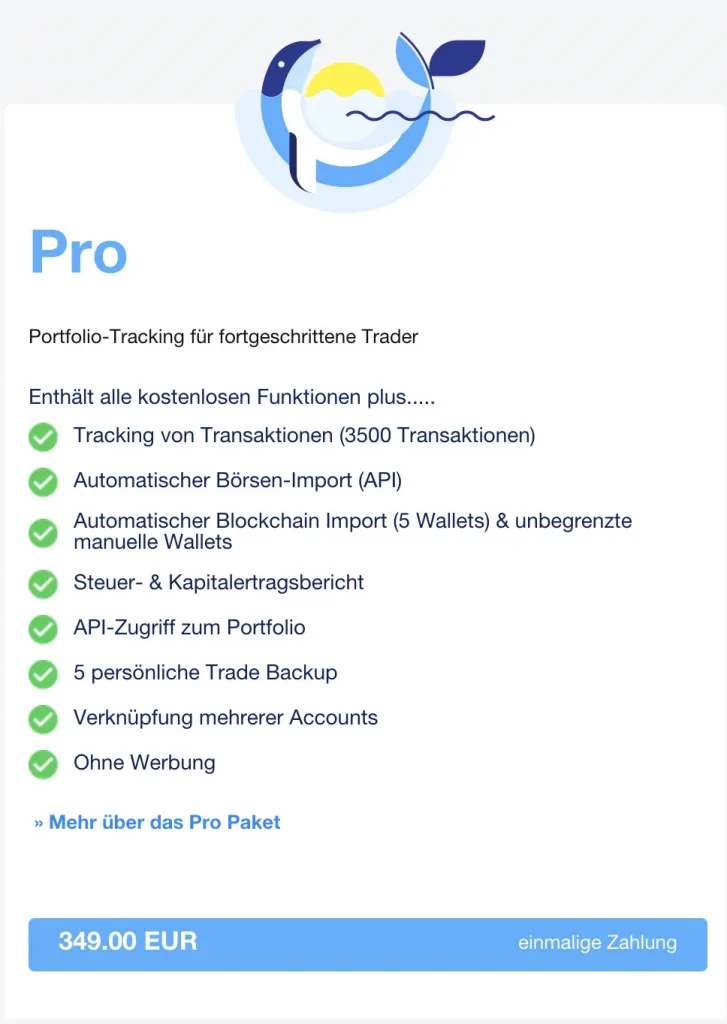 CoinTracking Steuerpaket