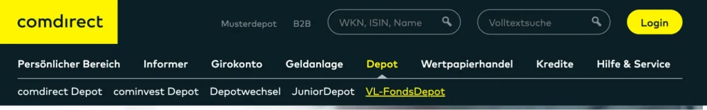 comdirect VL-FondsDepot